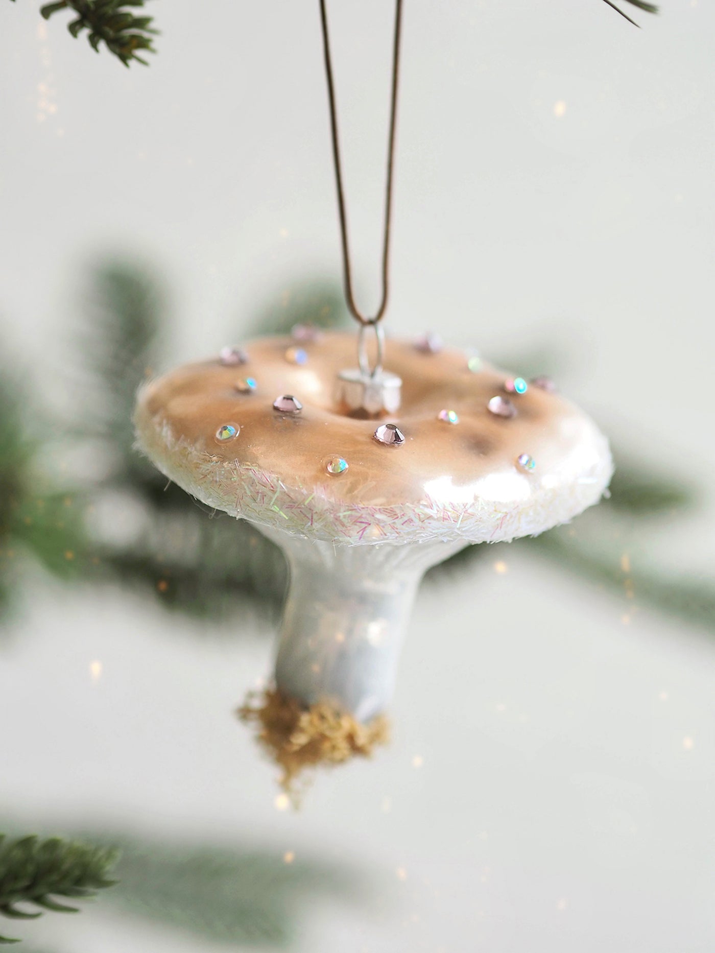 High Grove Chanterelle Mushroom Ornament