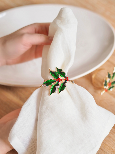 Holly Napkin Ring