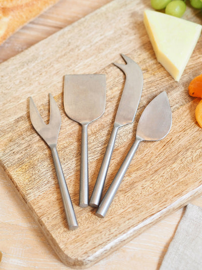 Tides Silver Cheese Knives