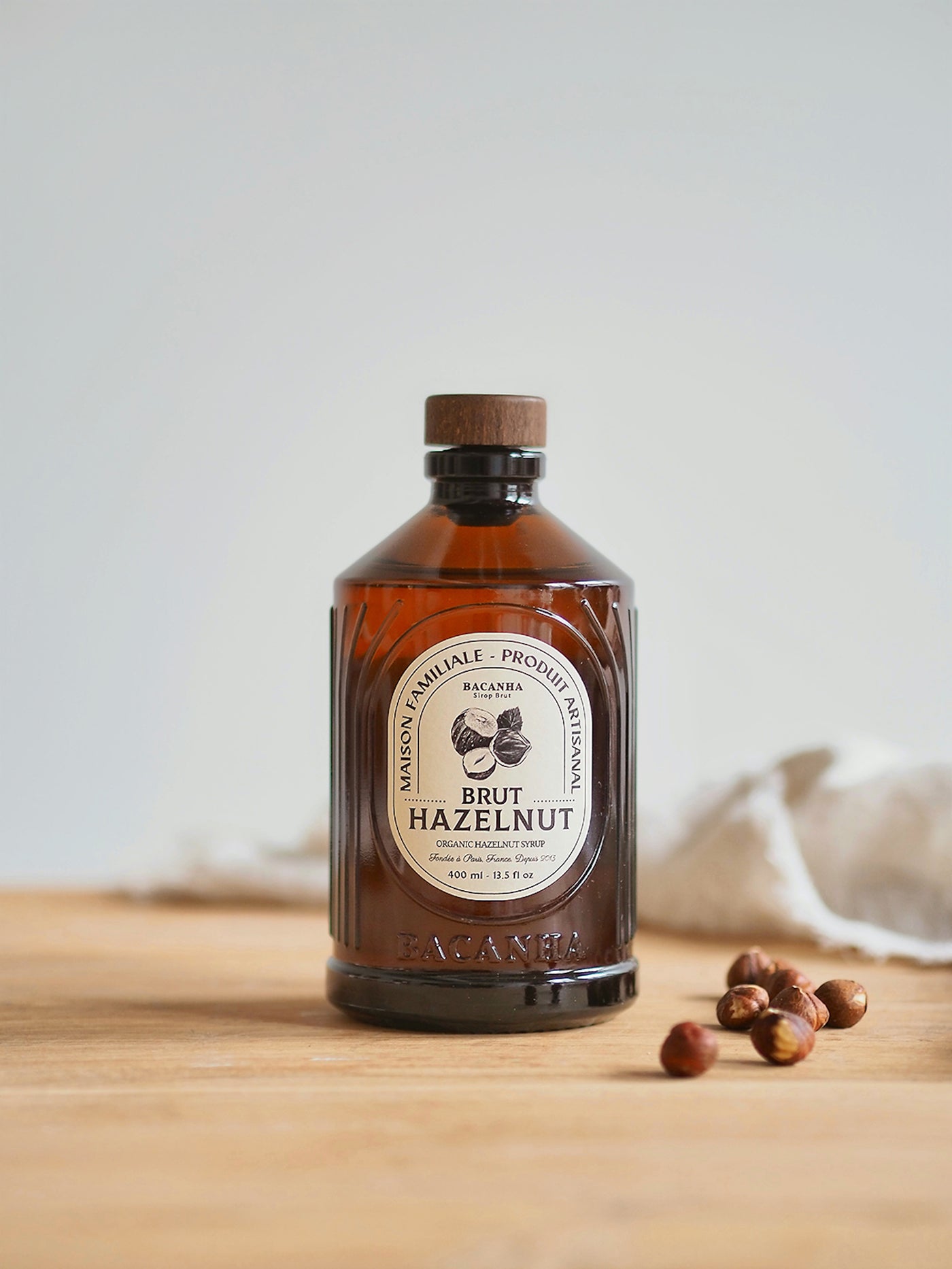 Raw Hazelnut Organic Syrup