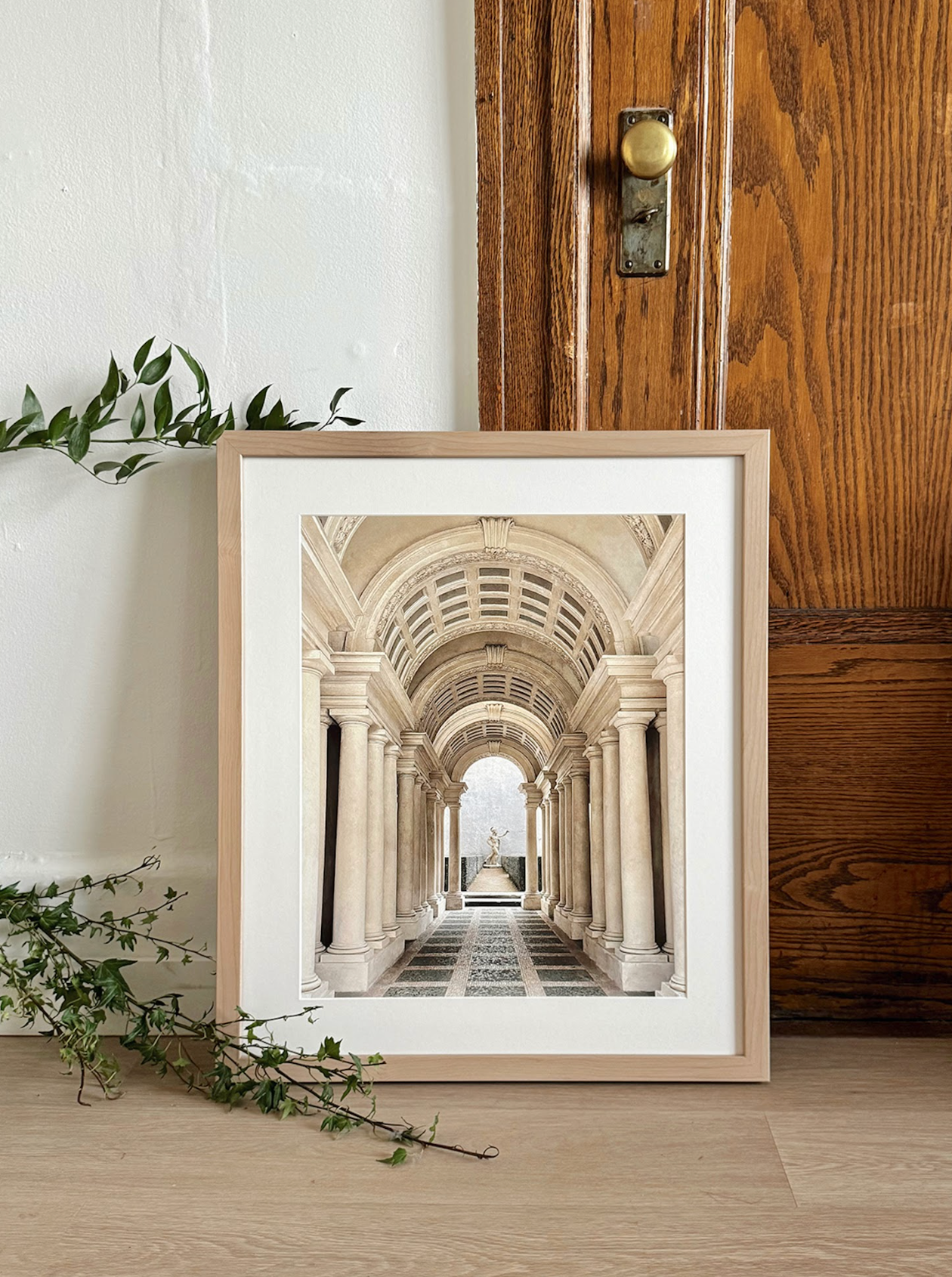 The Perspective Corridor Art Print | 8"x10"