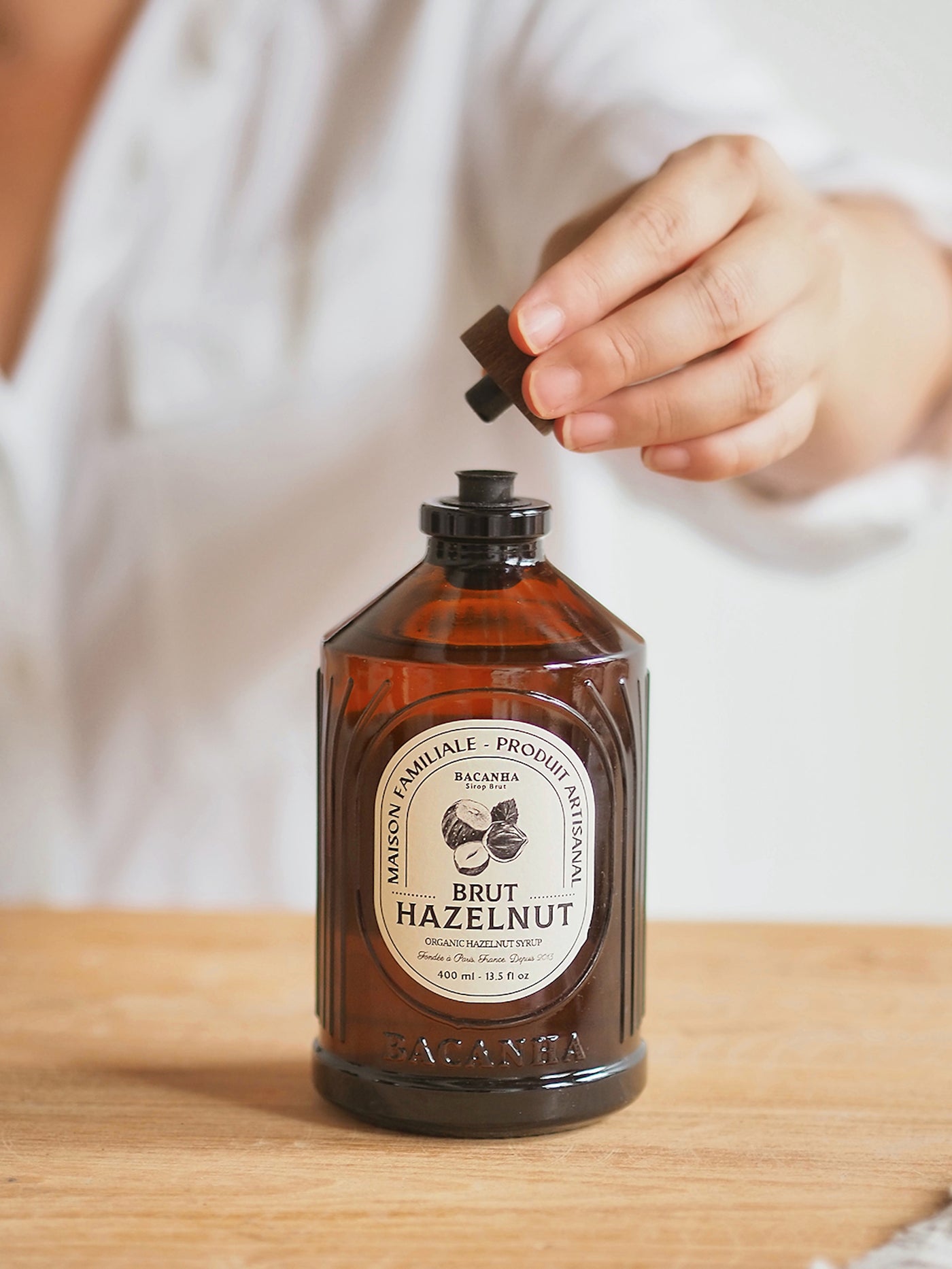 Raw Hazelnut Organic Syrup