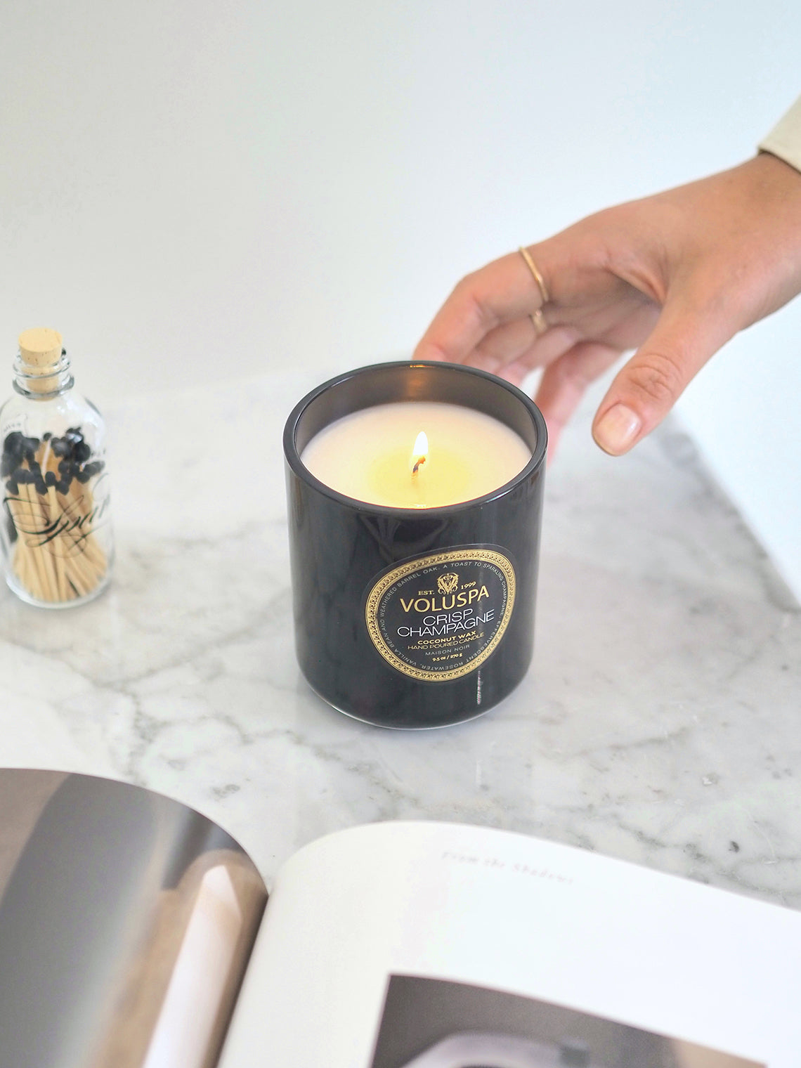 Crisp Champagne Maison Boxed Candle