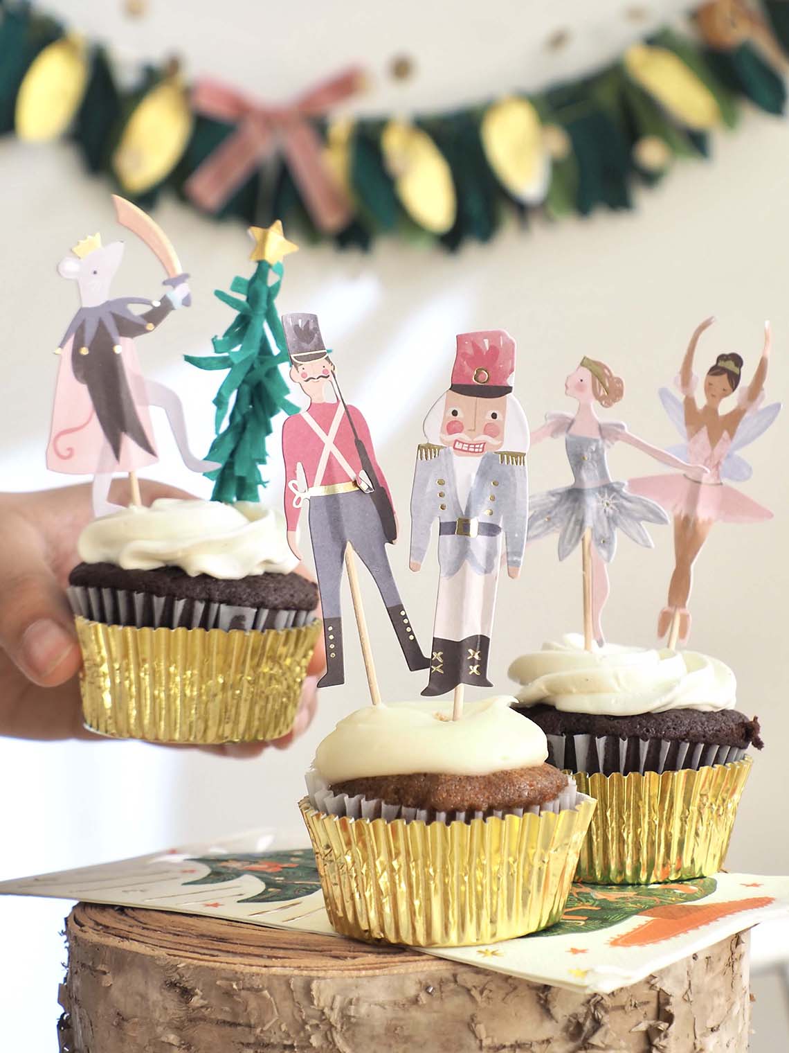 Nutcracker Cupcake Kit