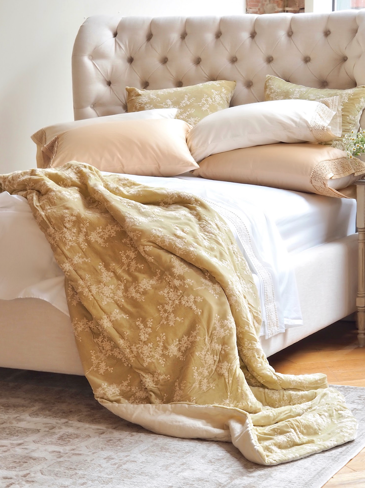 Lynette Parchment Bedding