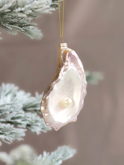 Shimmery Oyster Ornament