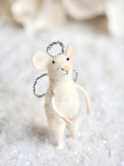 Angel Mouse Ornament