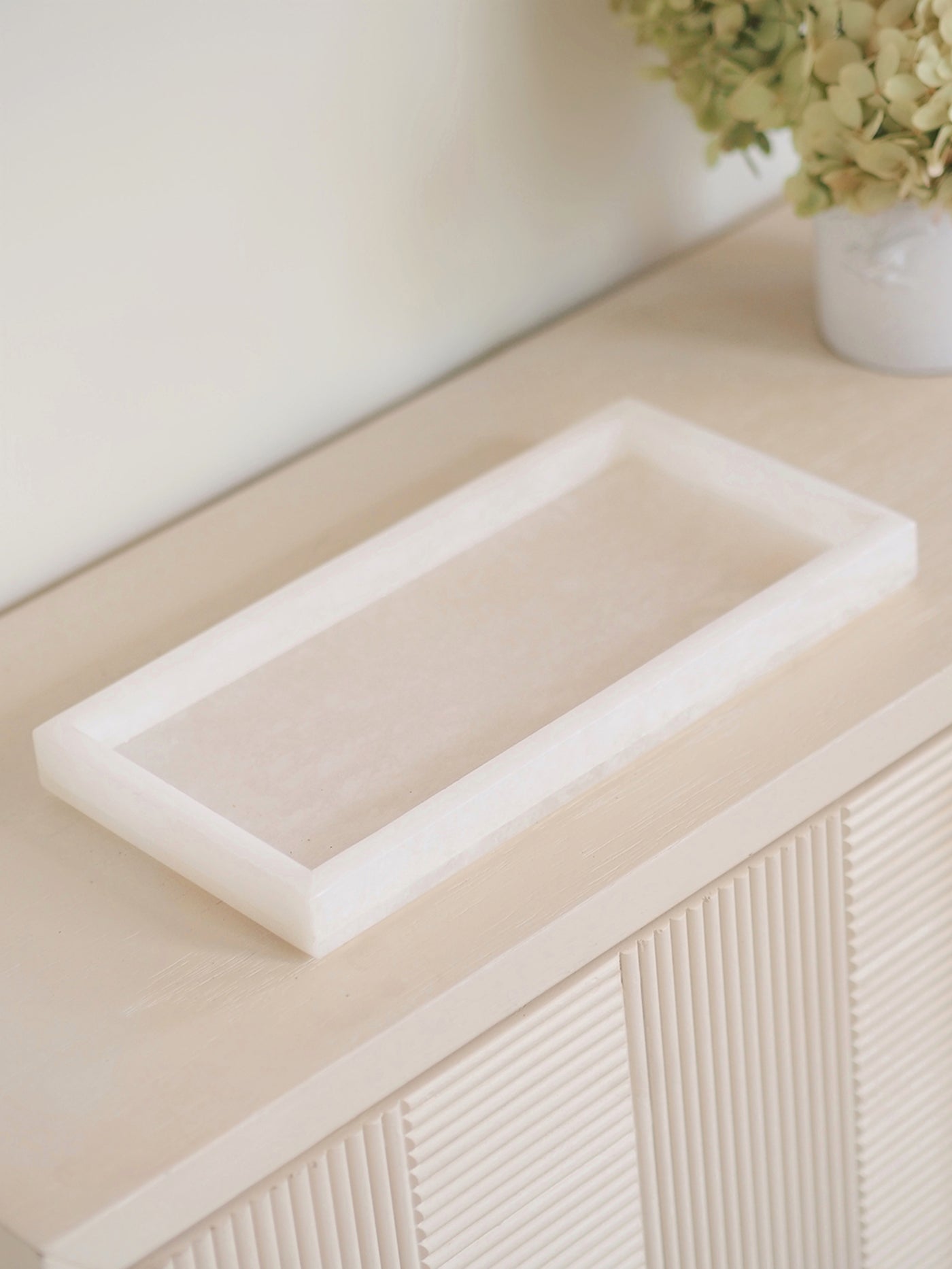 Rectangular Alabaster Tray