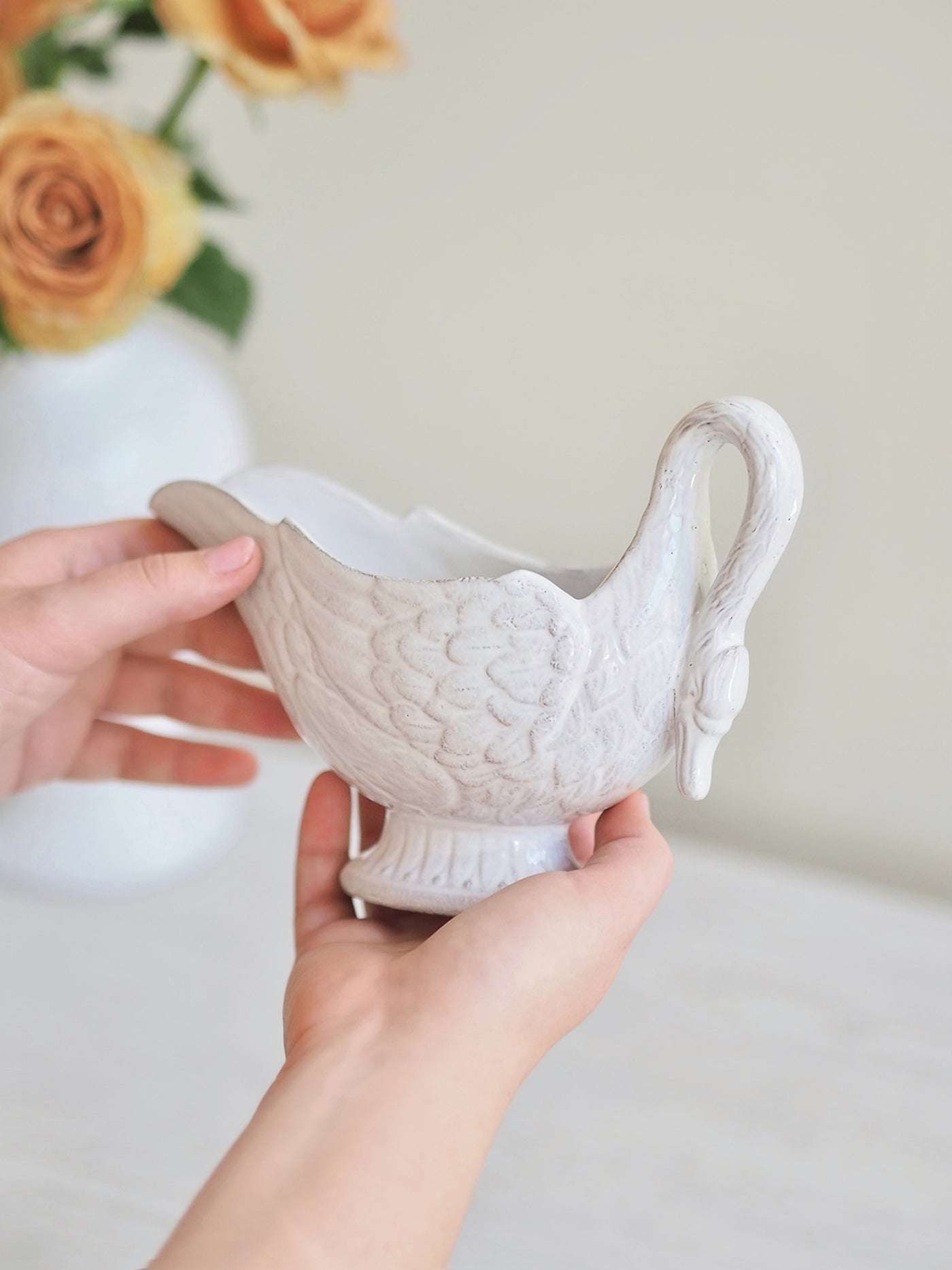 Cygne Gravy Boat