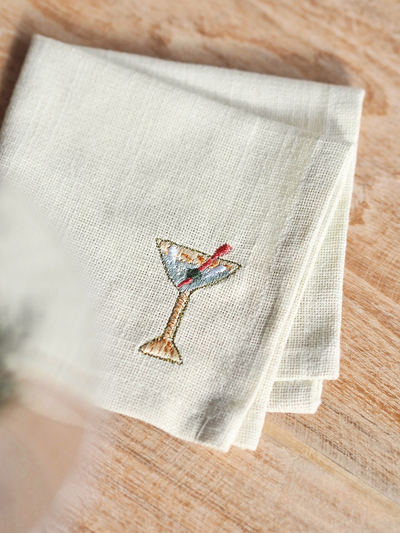 Festive Cocktail Napkins