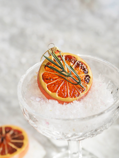 Citrus Spice Ornament | Rosemary Sprig