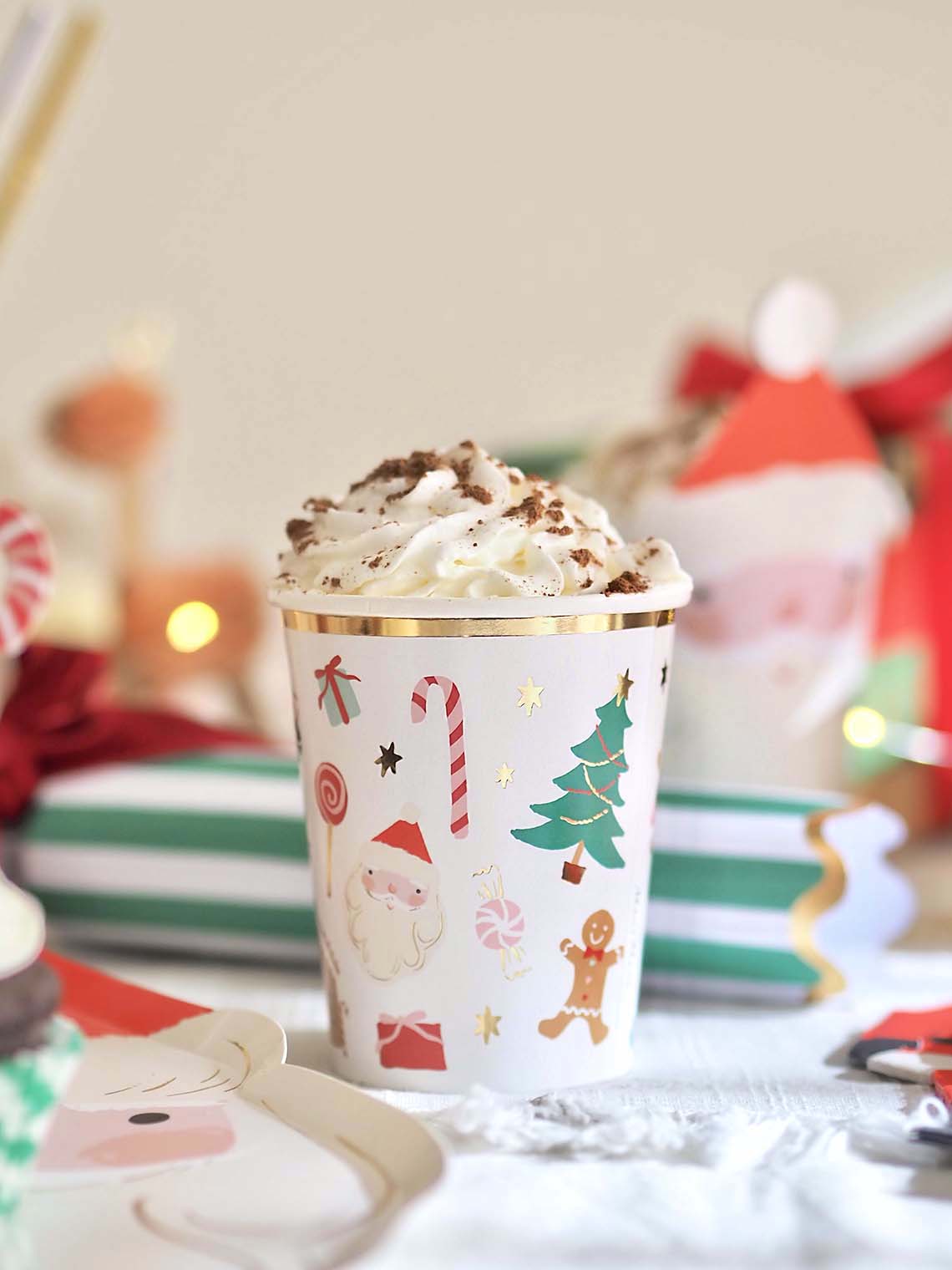 Jolly Christmas Cups