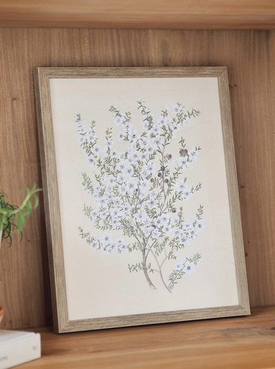 Botanical Manuka Framed Canvas Print | 11x14