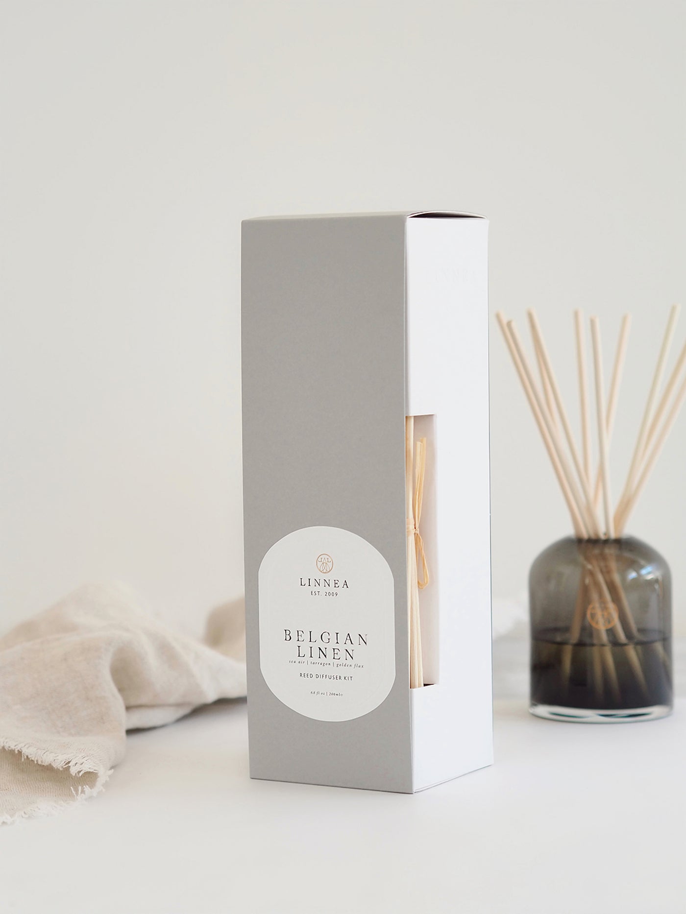 Belgian Linen Diffuser Kit