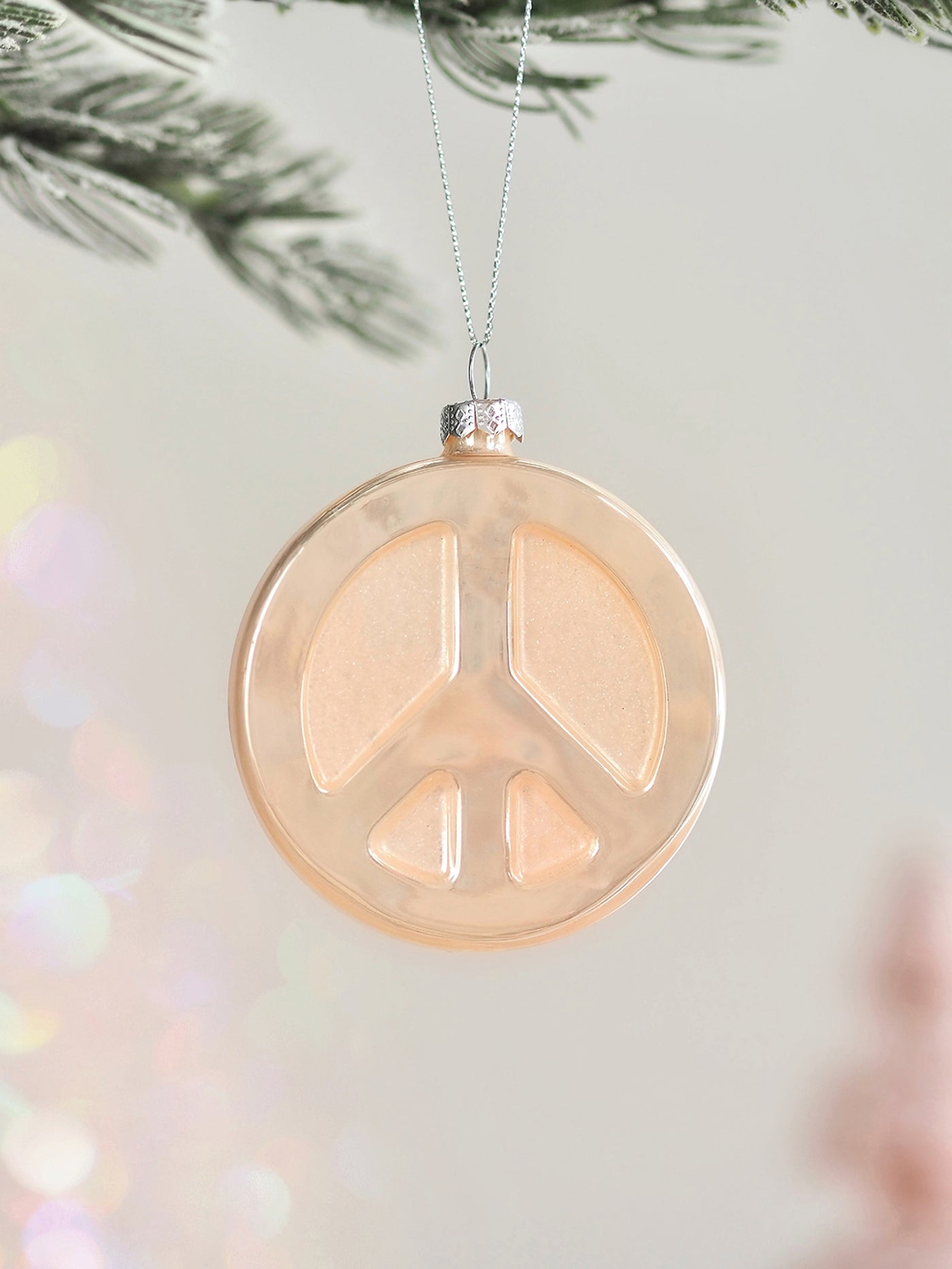 Peace Sign Ornament