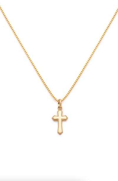 Gold Cross Necklace