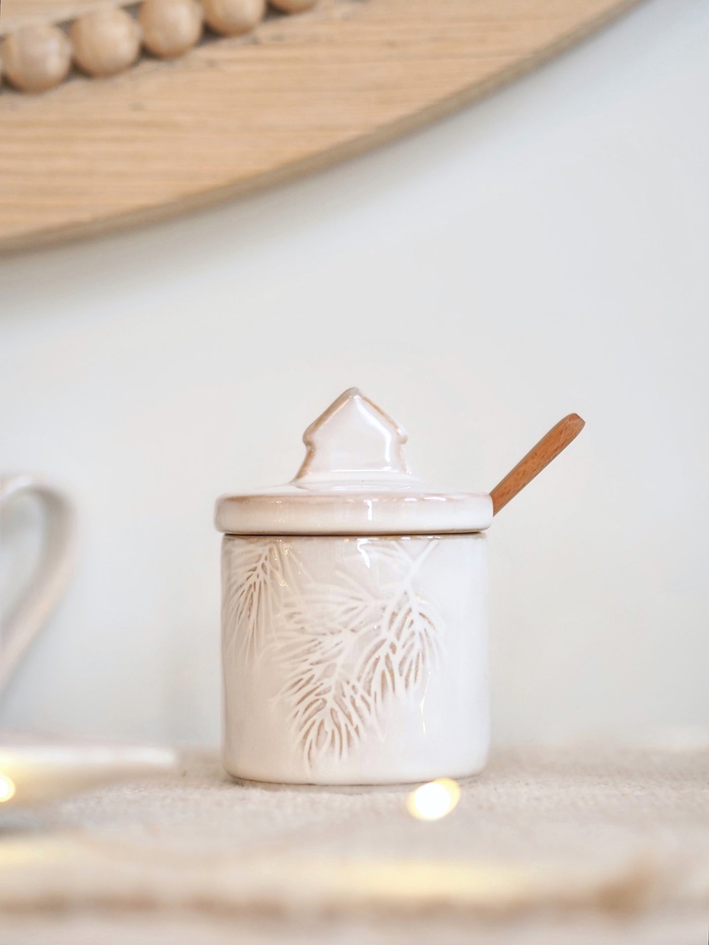 White Pine Sugar Pot