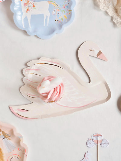 Swan Party Plates