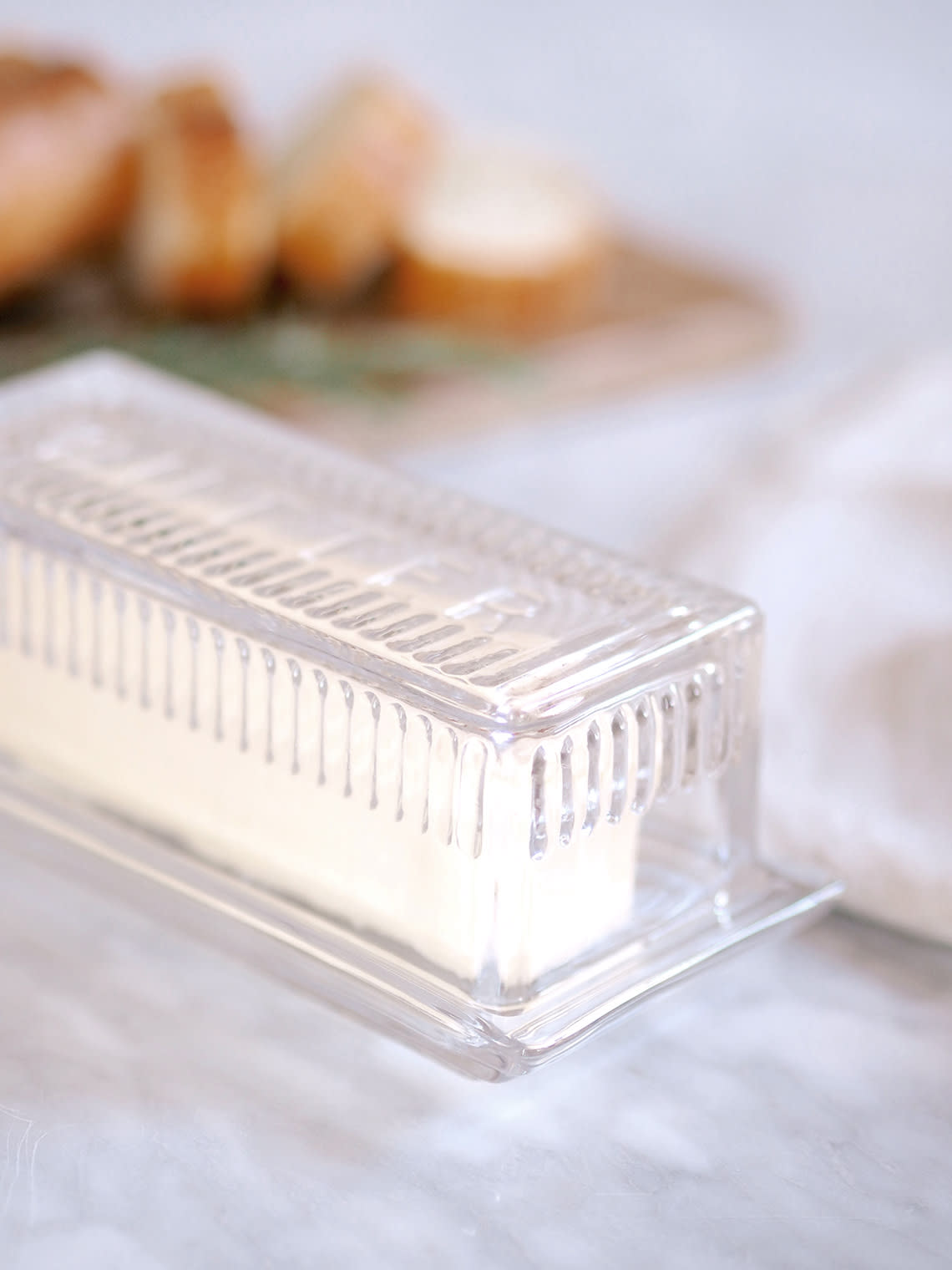 Glass Butter Dish