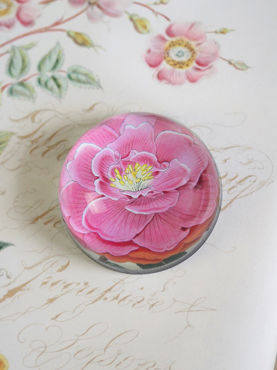 Camellia Dome Paperweight