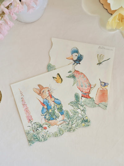 Peter Rabbit In The Garden Napkins | Large