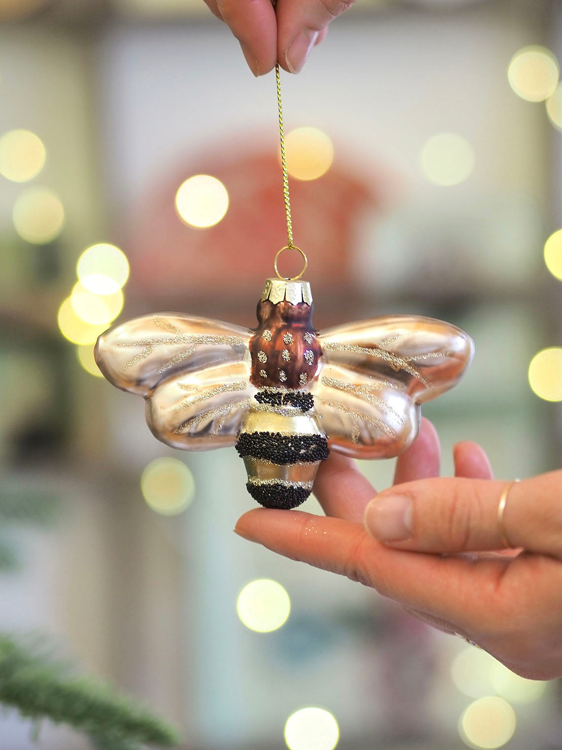 Honey Bee Ornament