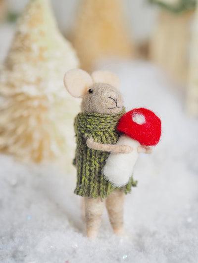 Toadstool Tilda Mouse Ornament