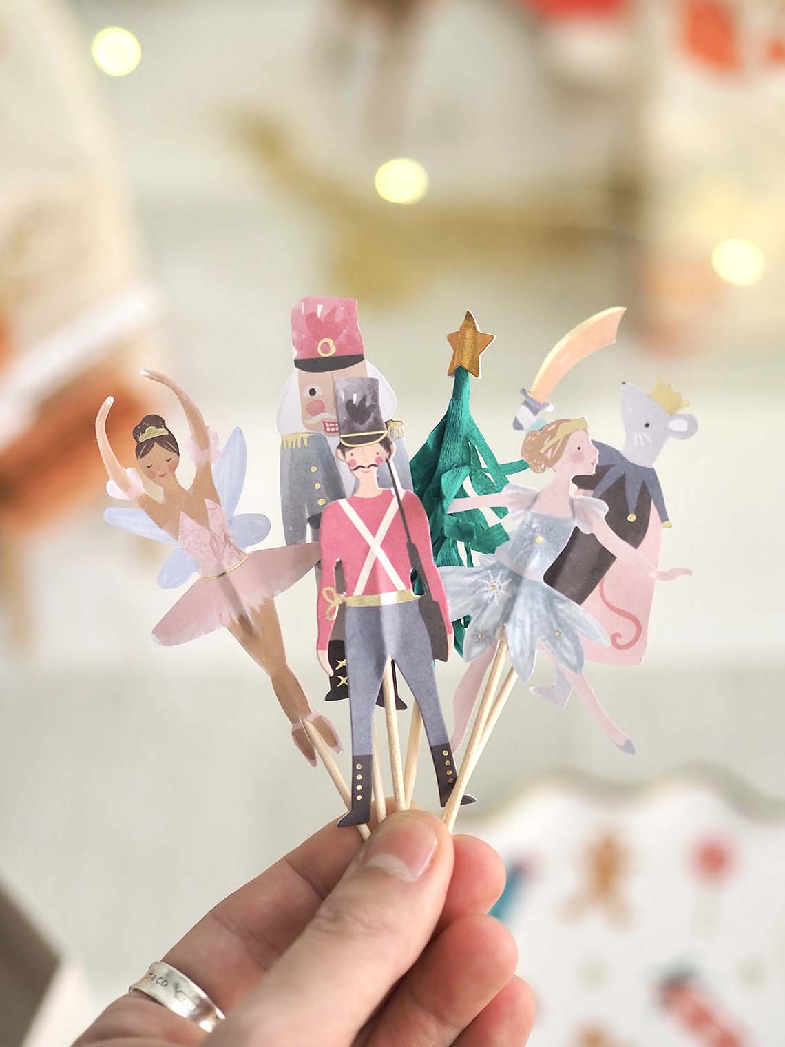 Nutcracker Cupcake Kit