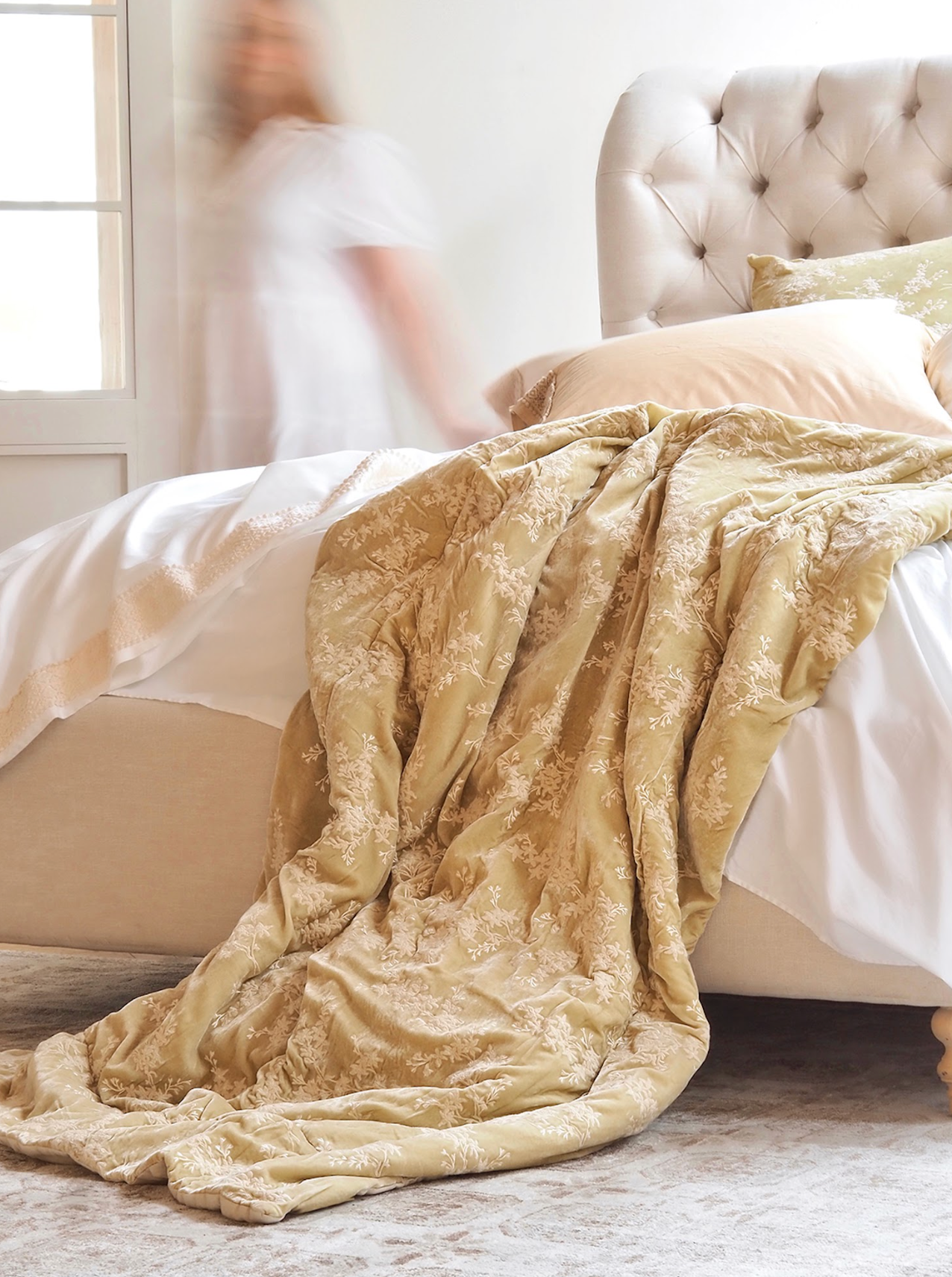 Lynette Parchment Bedding