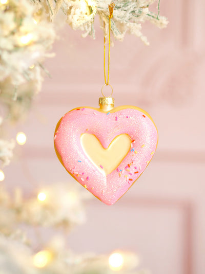 I Heart Doughnuts Ornament