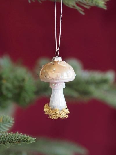 High Grove Cremini Mushroom Ornament