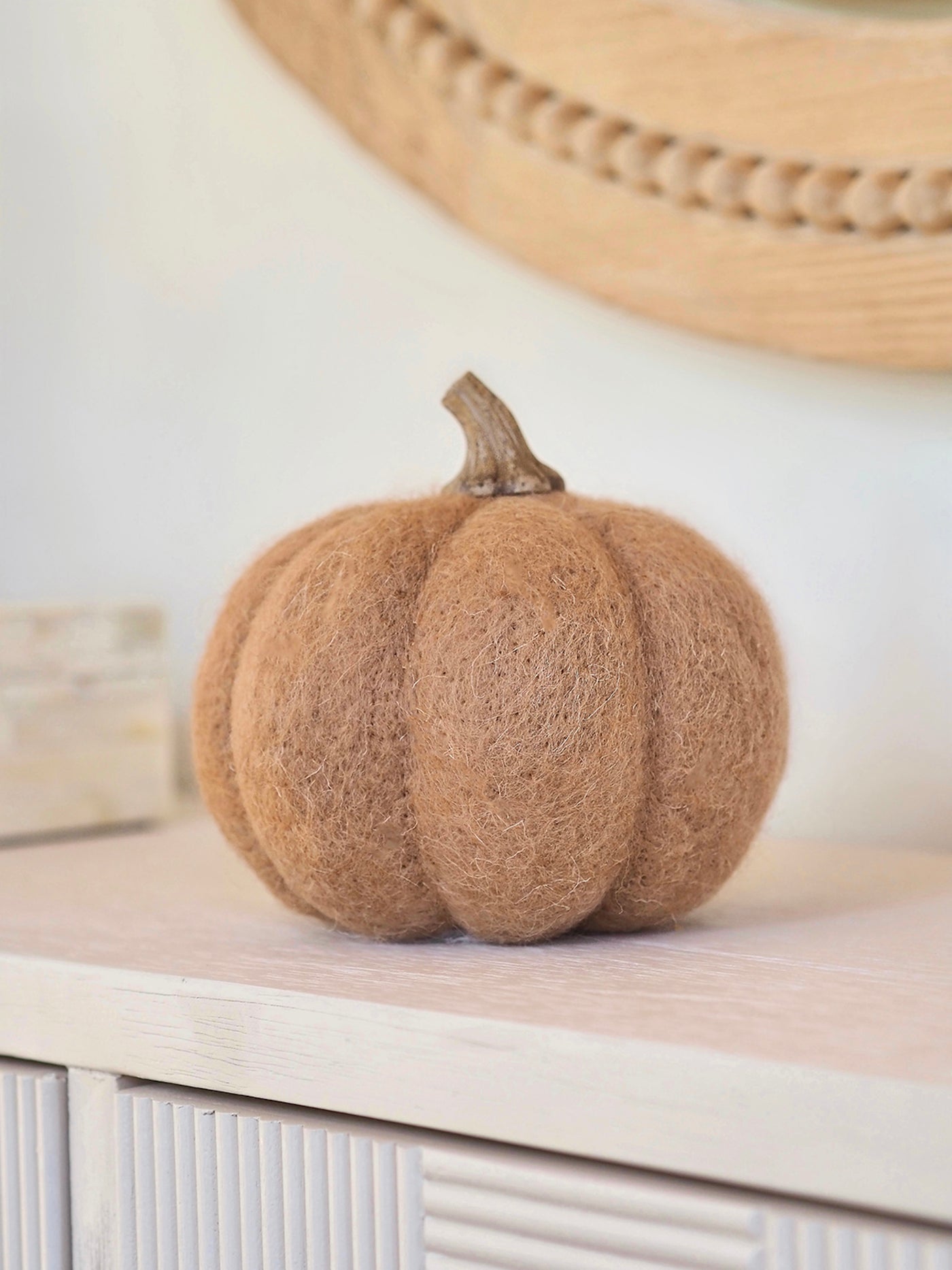 Felt Terracota Pumpkin