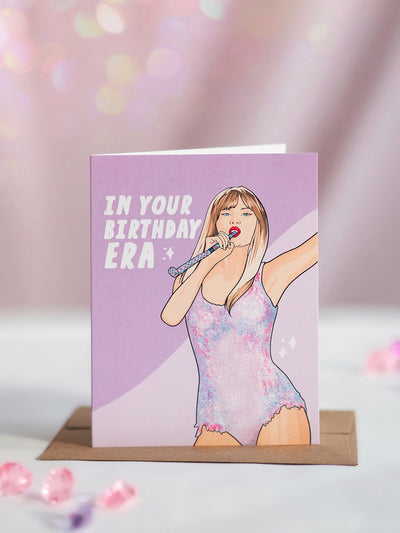 In Your Birthday Era Taylor Swift Card