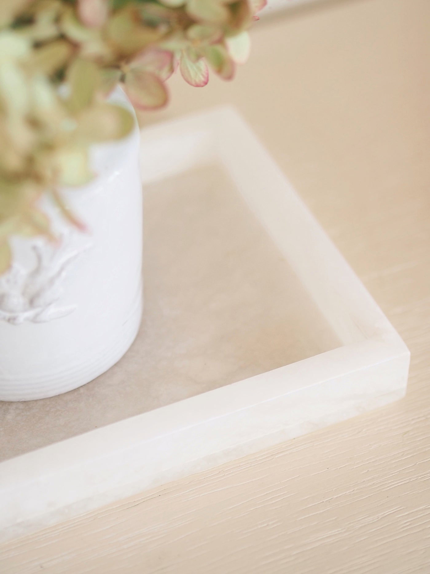 Rectangular Alabaster Tray