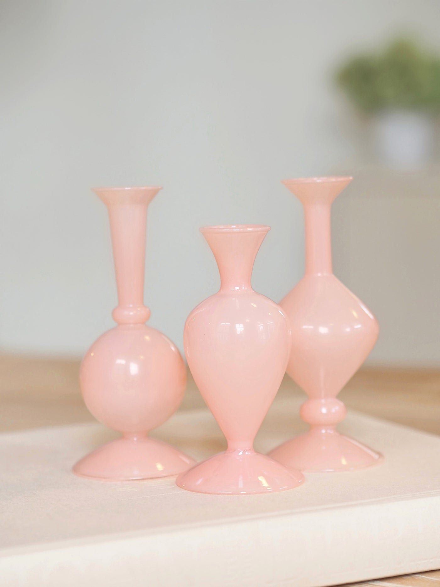 Pink Glass Vase