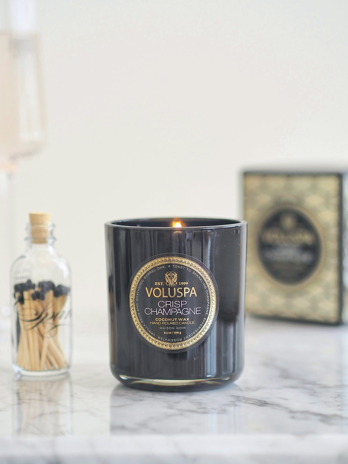 Crisp Champagne Maison Boxed Candle