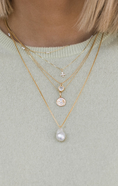 Coeur Moonstone Necklace