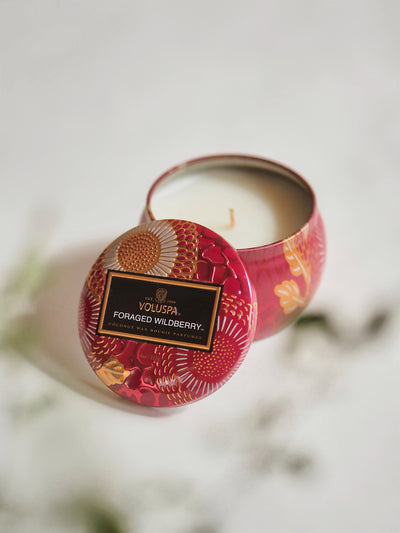 Foraged Wildberry Mini Tin Candle