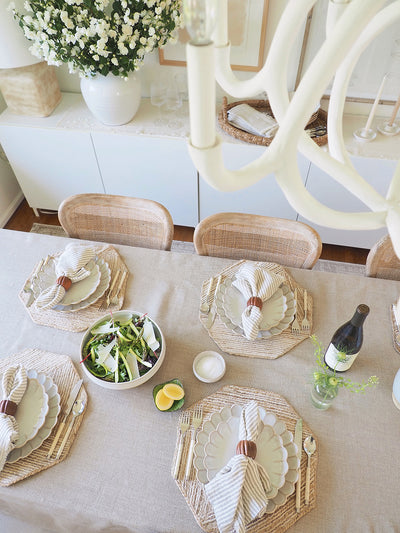 Natural Linen Tablecloth