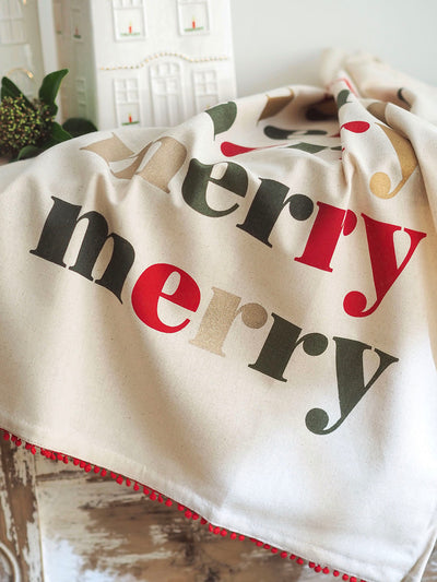 Merry Merry Tea Towel