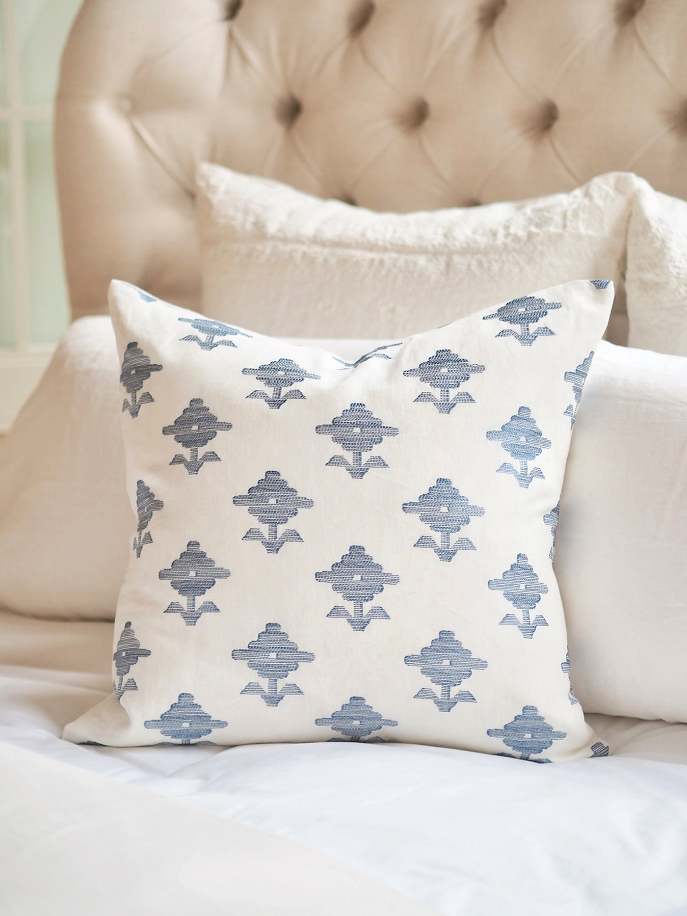 Alice Blue Pillow