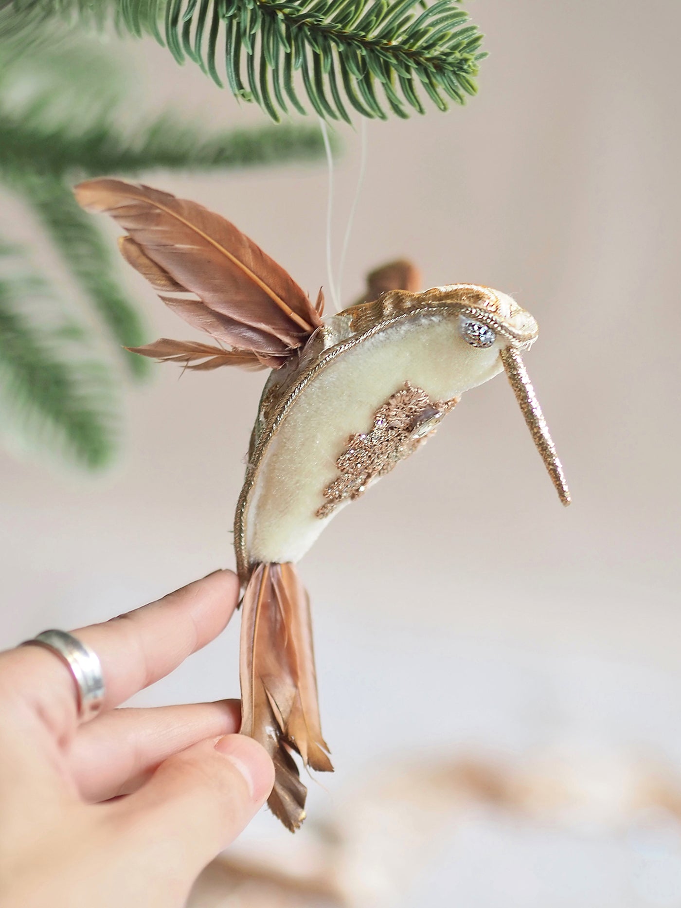 Jewels Hummingbird Ornament