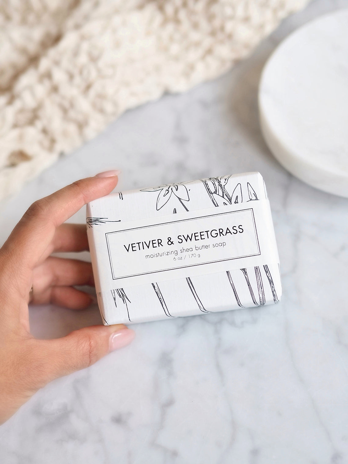 Vetiver & Sweetgrass Bar Soap