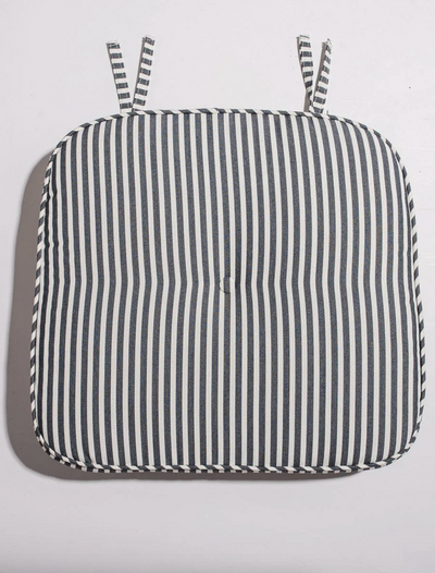 Al Fresco Chair Cushion | Lauren's Stripe Navy