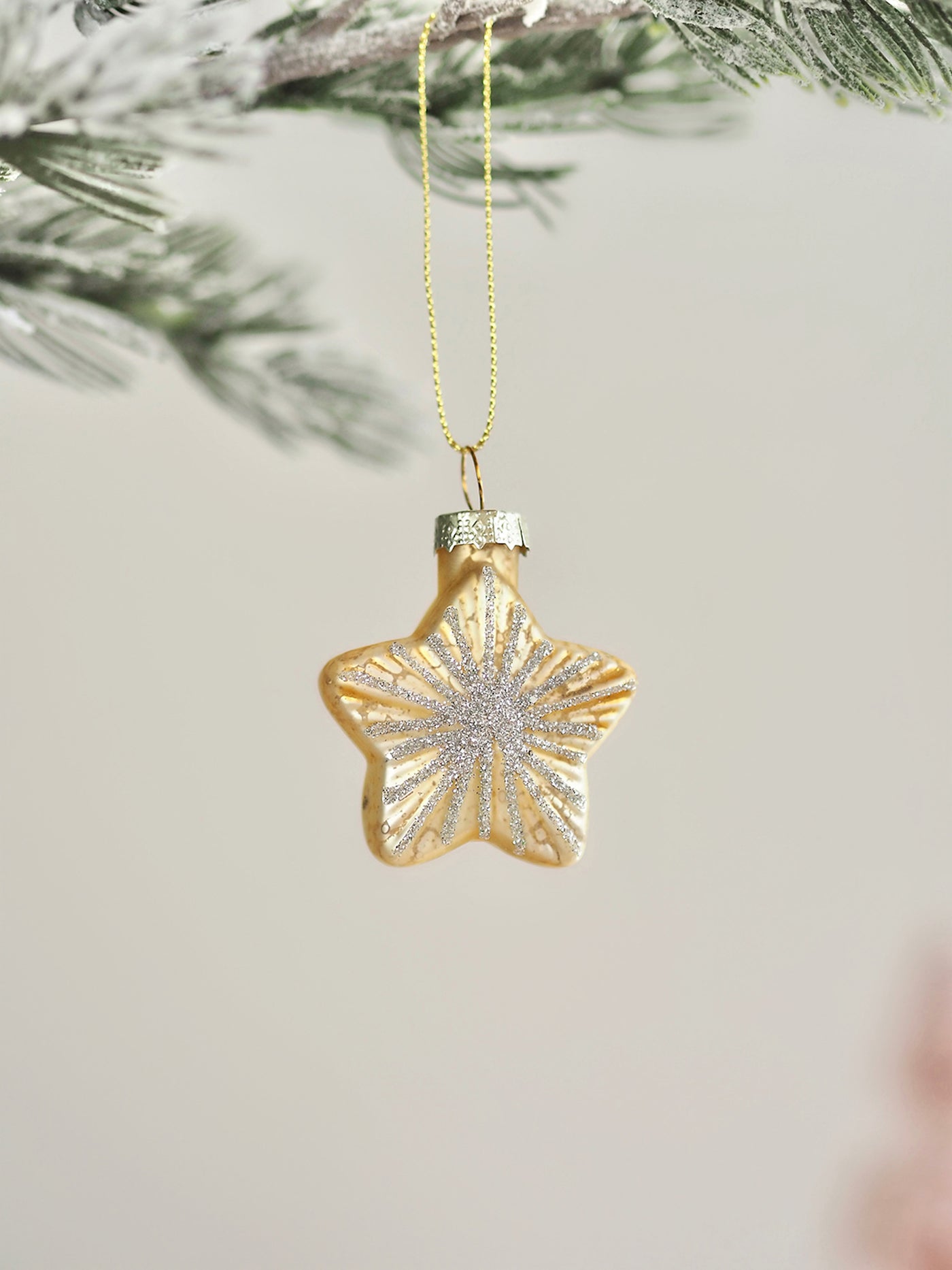 Gold Mini Star Ornament