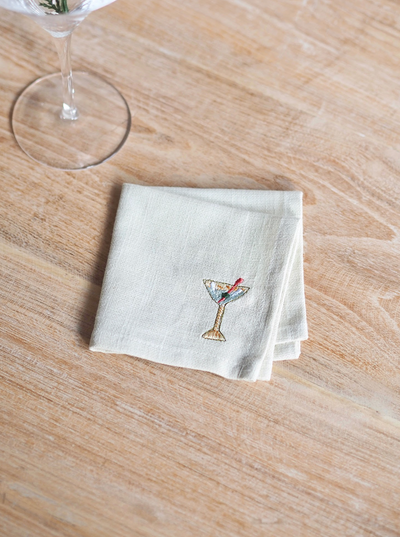 Festive Cocktail Napkins