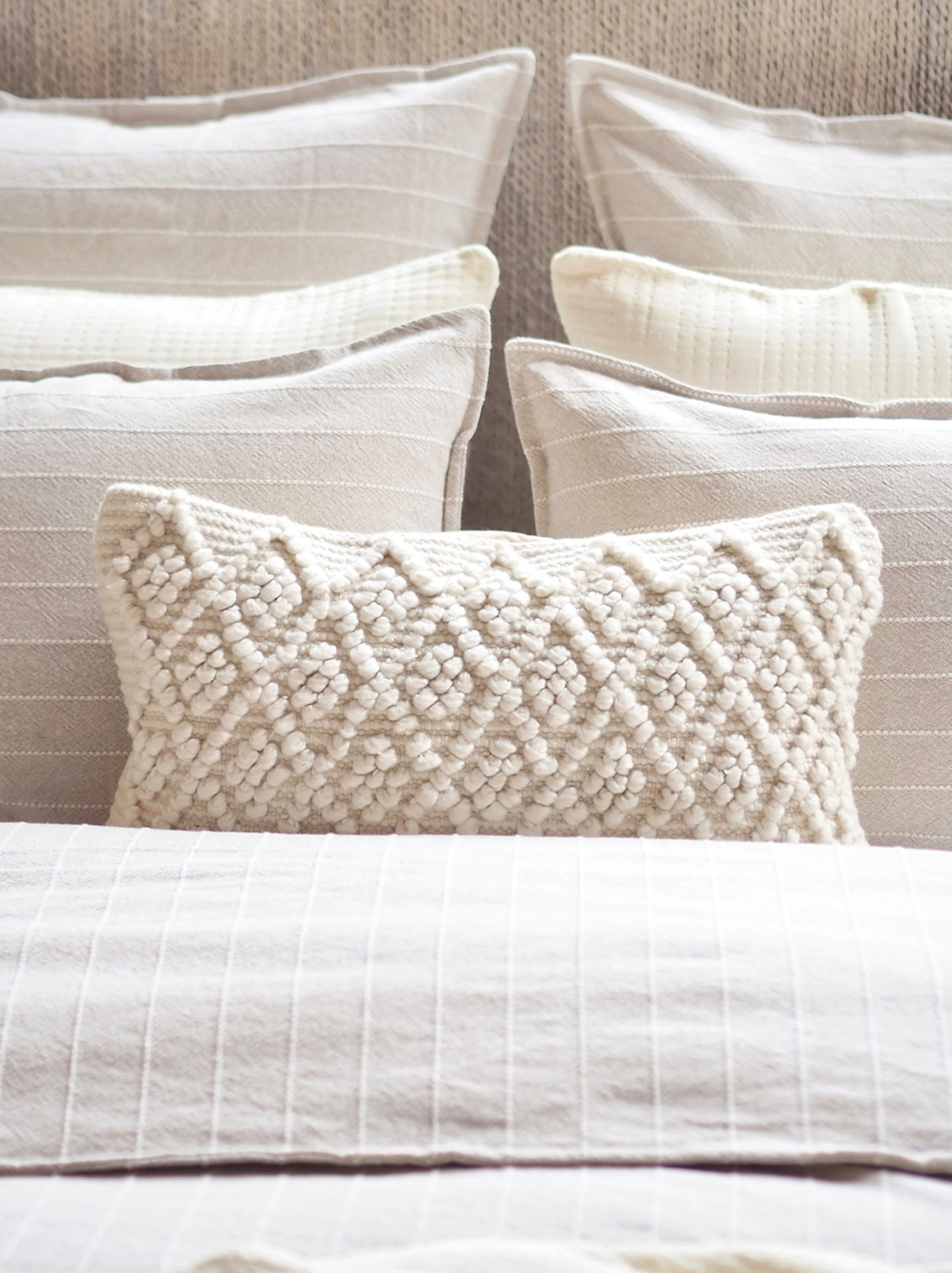 Gabriella Ivory Pillow | 14x24