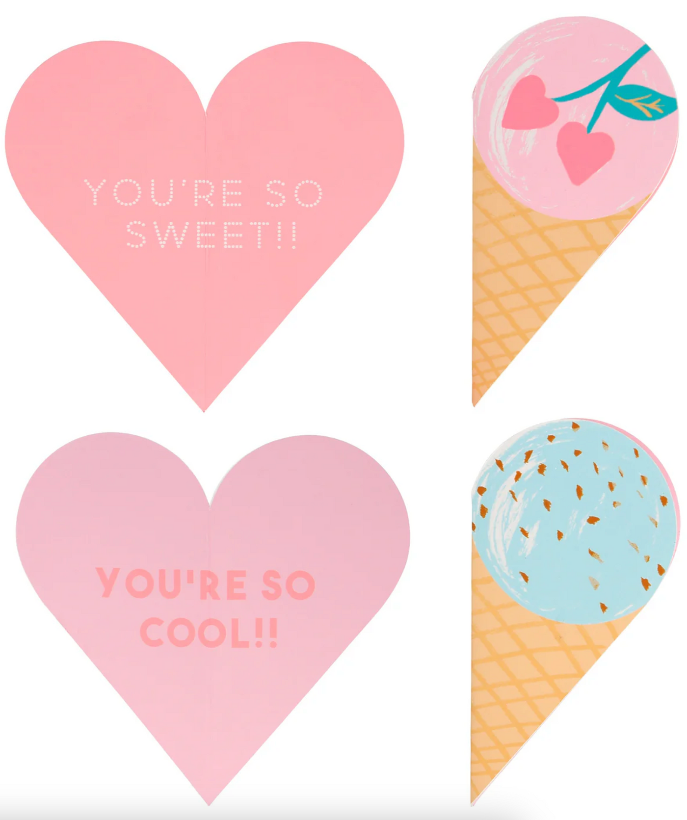 Ice cream Cards & Friendship Bracelets