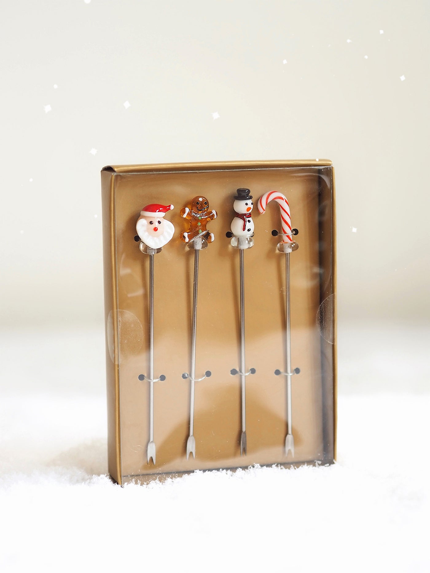 Holiday Icon Cocktail Picks Set of 4