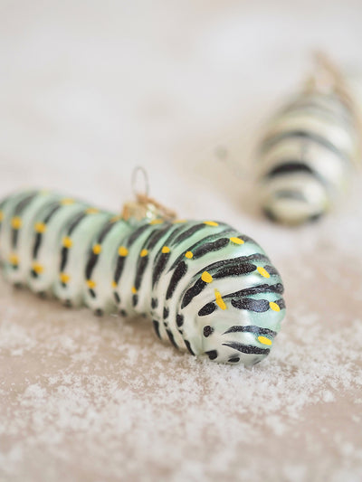 Green Caterpillar Ornament